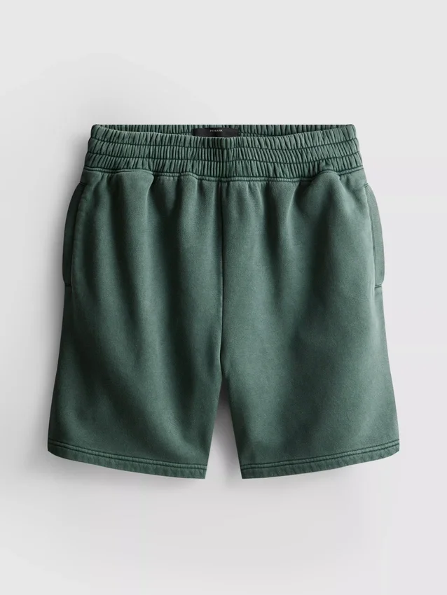 Vasket shorts med elastikk