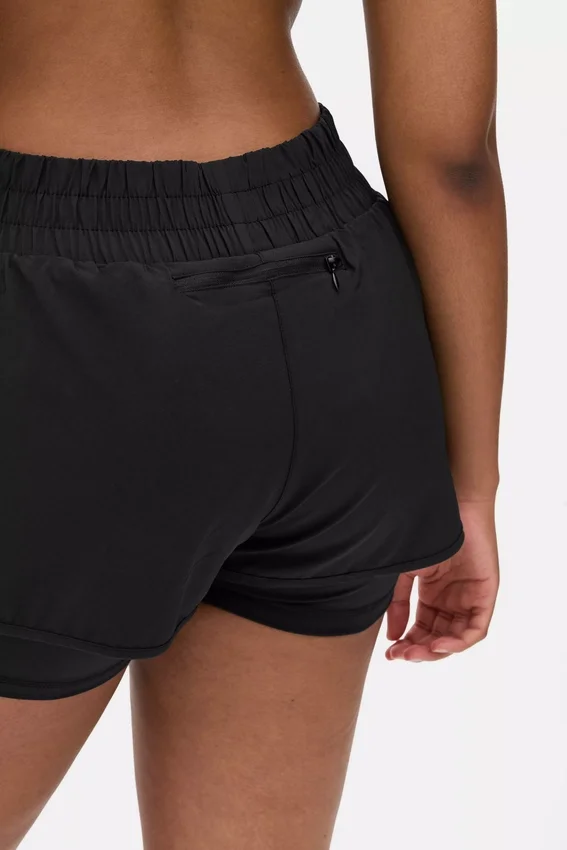 Vevde løpeshorts