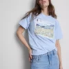 Vincent van Gogh landskapskunst bomulls-T-skjorte