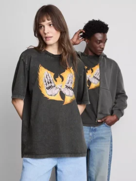 Wu Tang Clan kortærmet T-skjorte