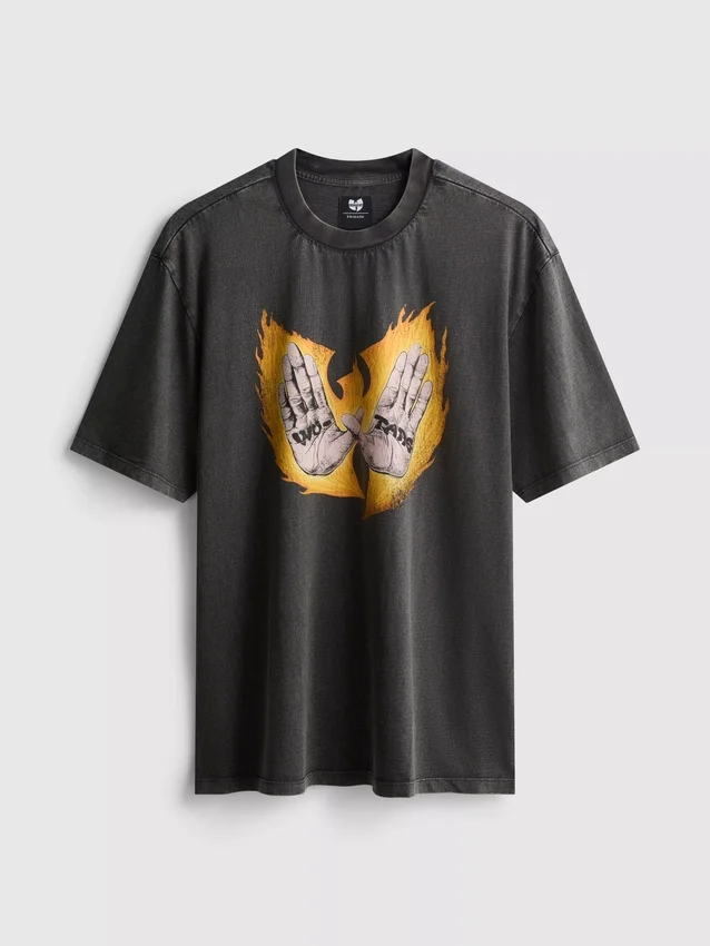 Wu Tang Clan kortærmet T-skjorte