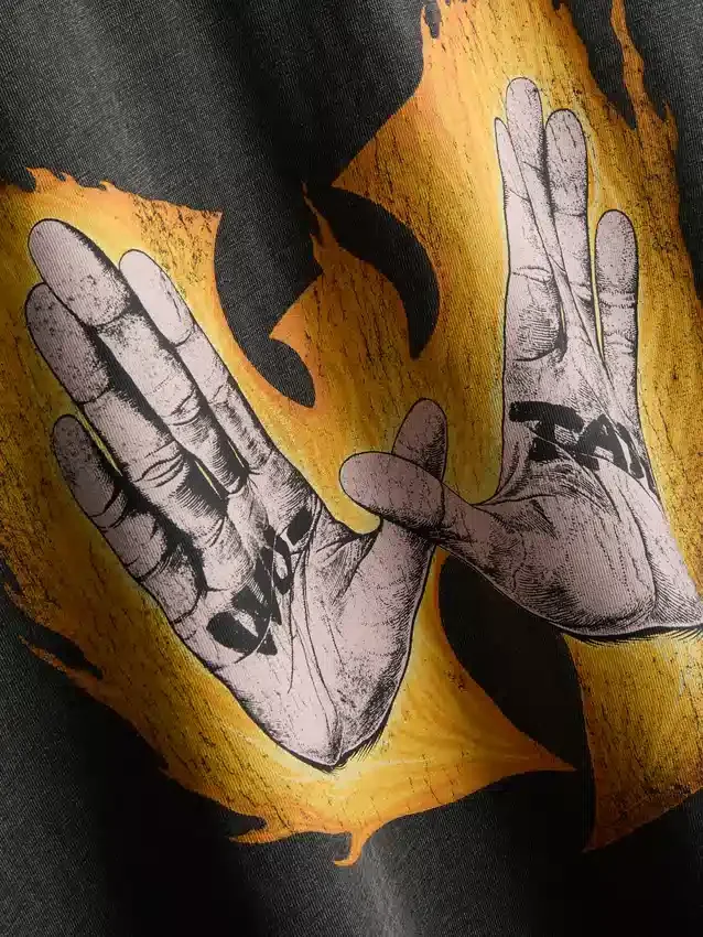Wu Tang Clan kortærmet T-skjorte