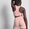 Yogashorts med høy midje