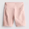 Yogashorts med høy midje