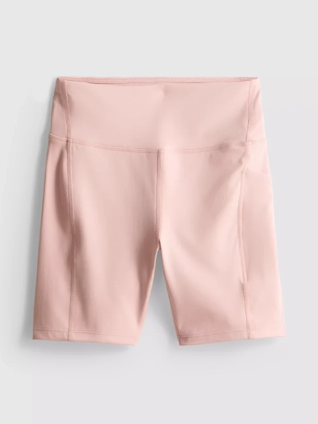Yogashorts med høy midje