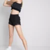 Ytelshorts med mesh-paneler