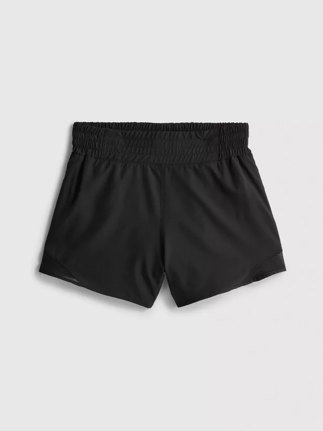 Ytelshorts med mesh-paneler