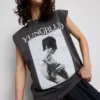 Yungblud tank-top i bomull med grafisk trykk