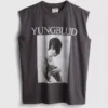 Yungblud tank-top i bomull med grafisk trykk